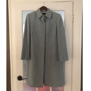 Beautiful blue dress trench